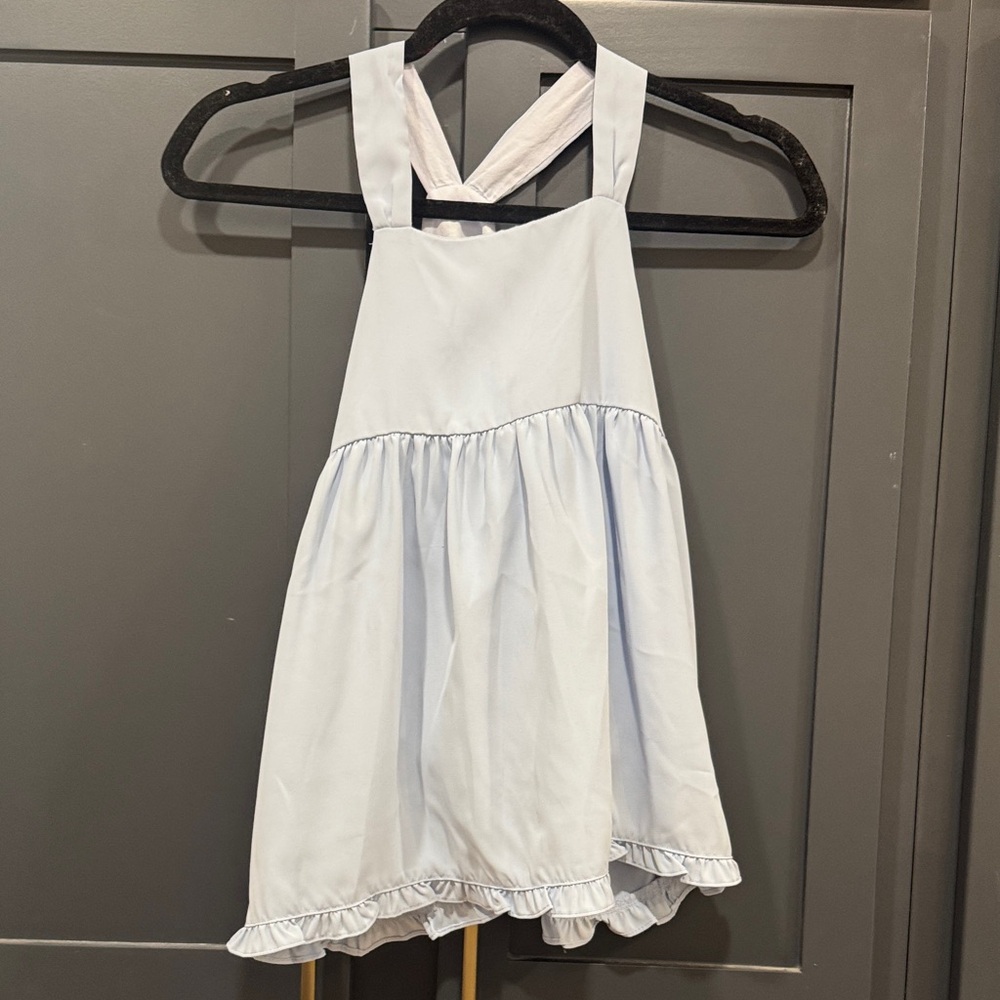 Light Blue Halter Top